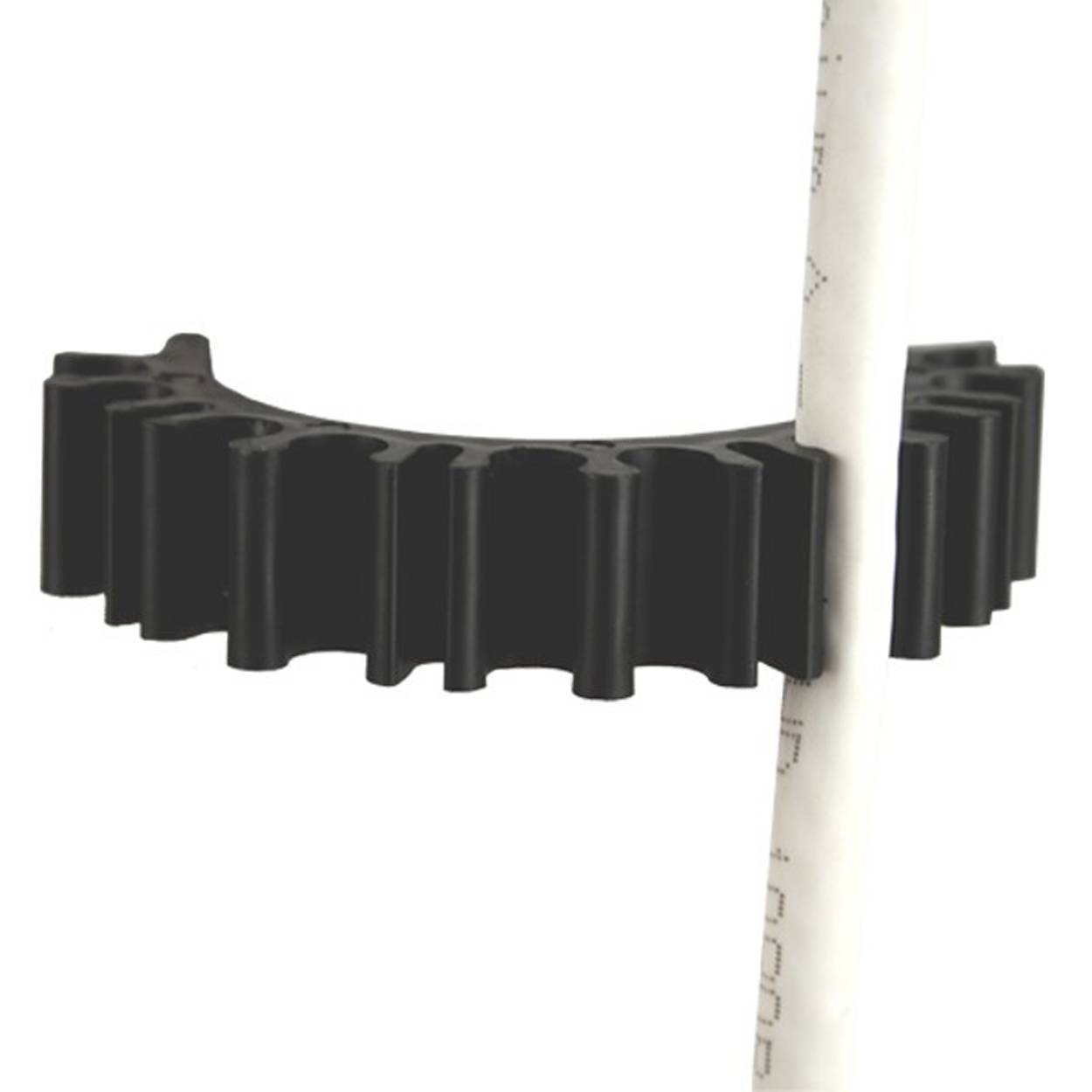 PremiumX Mastkappe mit Kabeldurchführung groß passend für Masten und Dachsparrenhalter mit 48 mm und 60 mm Durchmesser SAT + SAT Kabelclip