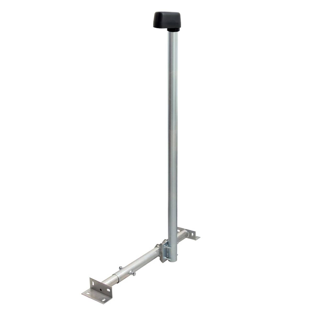 PremiumX BASIC X120-48 SAT TV Dachsparrenhalter 120cm Mast feuerverzinkte Stahl Sparrenhalterung für Satellitenschüssel Satelliten-Antenne, Kabeldur