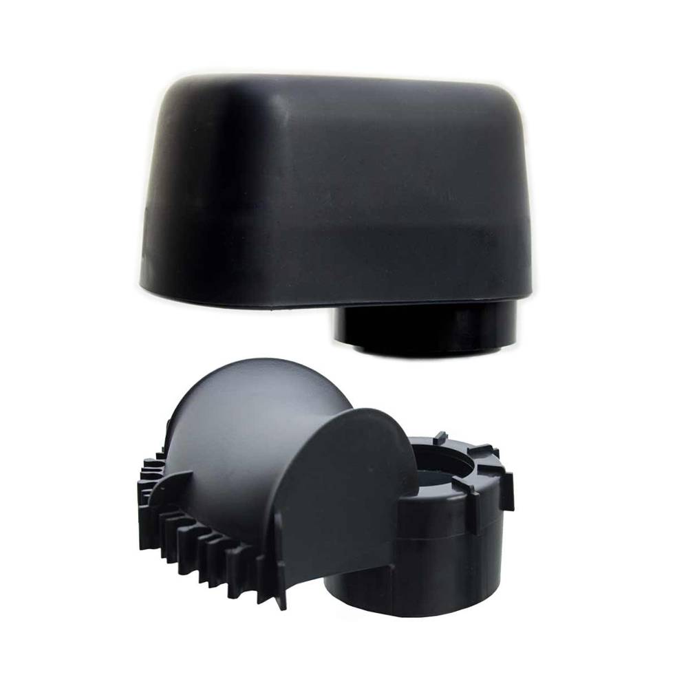 SkyRevolt Aufdachsparrenhalter SAT TV Dachsparrenhalter 120cm Kabeleinführung Mast 48mm Aufdach-Sparren-Halterung für Satellitenschüssel | Antennen