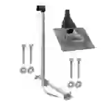 SkyRevolt Aufdachsparrenhalter SAT TV Dachsparrenhalter 120cm Mast 48mm Halterung für Satellitenschüssel | Antennen Dachmontage Set SkyRevolt Aufdachsparrenhalter SAT TV Dachsparrenhalter 120cm Mast 48mm Halterung für Satellitenschüssel | Antennen Dachmontage Set