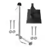 SkyRevolt SAT TV Aufdachsparrenhalter Sparrenabstand 61-105cm Mast 120cm Dachsparren-Halter für Satellitenschüssel | Aufdach Montageset Mastkappe SkyRevolt SAT TV Aufdachsparrenhalter Sparrenabstand 61-105cm Mast 120cm Dachsparren-Halter für Satellitenschüssel | Aufdach Montageset Mastkappe