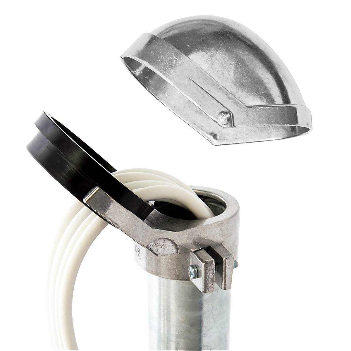 PremiumX BASIC X120-48F SAT TV Dachsparrenhalter 120cm voll feuerverzinkt Aufdach Sparren-Halterung für Satellitenschüssel + UKW LTE-Antenne | ALU-M