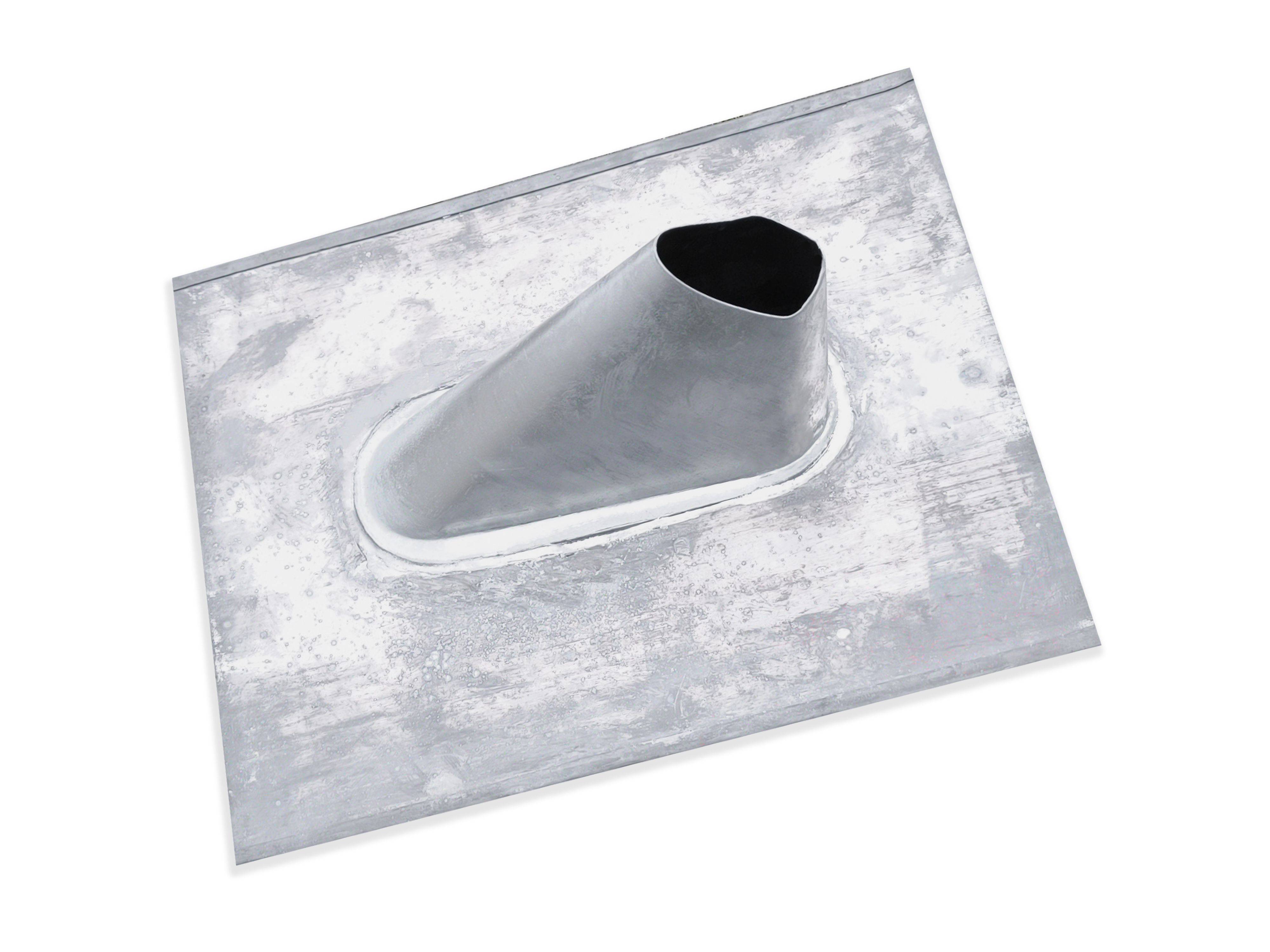 SkyRevolt Dachpfanne Blei-Ziegel Bleipfanne Dachabdeckung Dachziegel Universal Antennenziegel