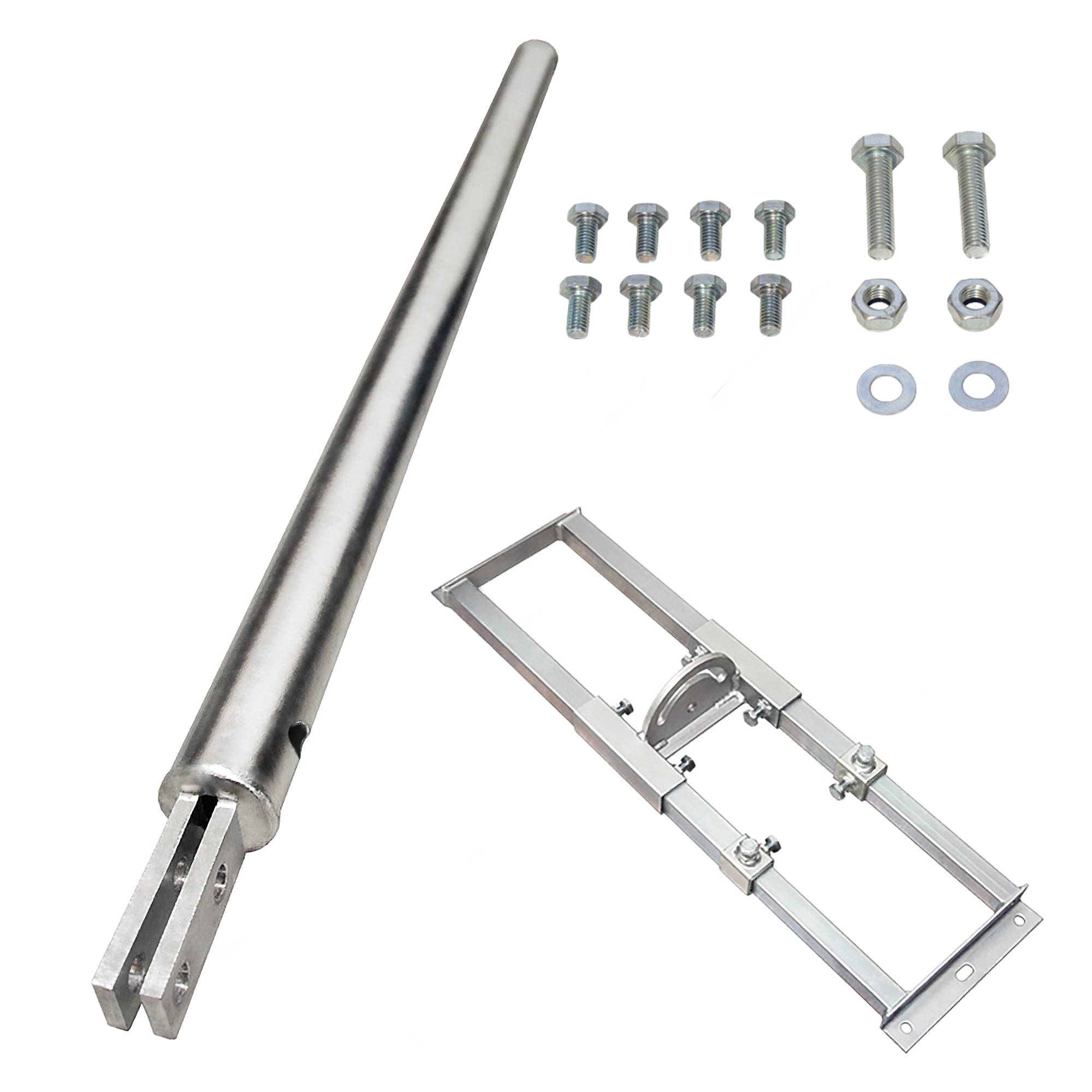 PremiumX PROFI X100-48K SAT Dach-Sparren-Halter mit Kabeldurchführung für Satelliten-Antenne Satellitenschüssel | Dachinstallation Set