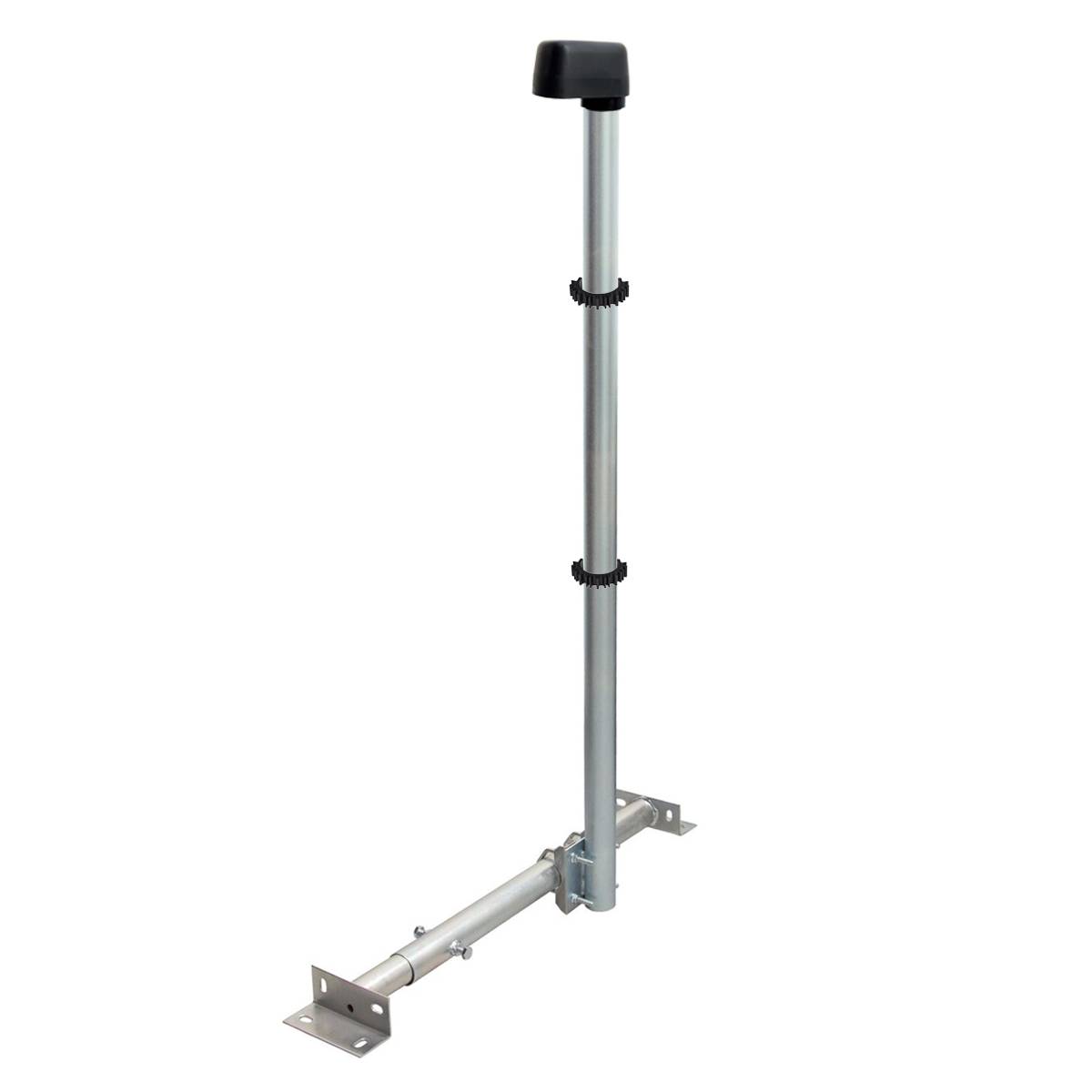 PremiumX BASIC X120-48 SAT TV Dachsparrenhalter 120cm Stahl Mast Dach-Sparren-Halterung für Satellitenschüssel Satelliten-Antenne LTE | Kabeldurchf