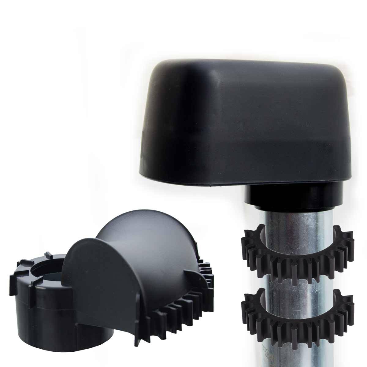 PremiumX BASIC X120-48 SAT TV Dachsparrenhalter 120cm Stahl Mast Dach-Sparren-Halterung für Satellitenschüssel Satelliten-Antenne LTE | Kabeldurchf