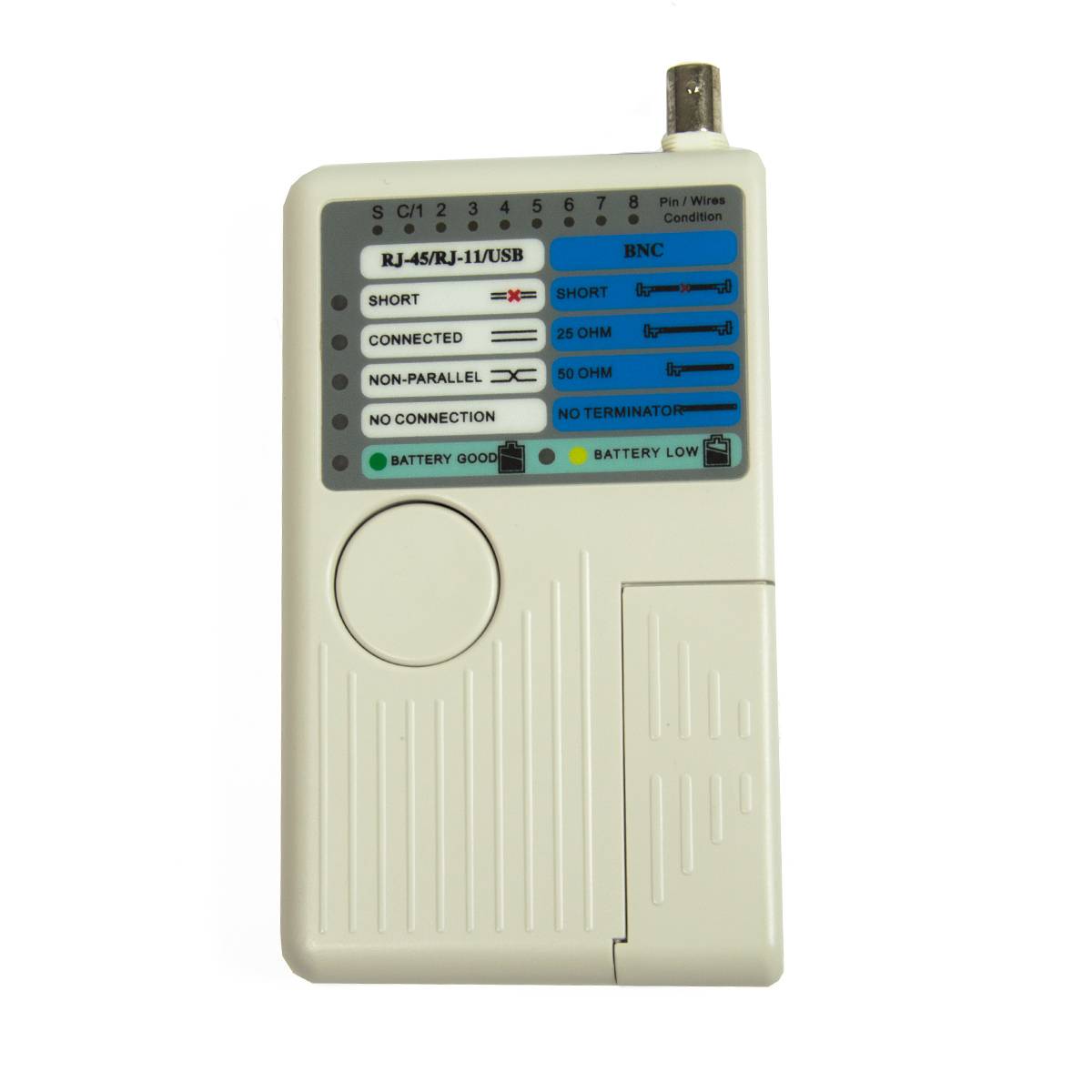 PremiumX PX-CT2 Netzwerk LCD Kabeltester BNC USB Kabel Überprüfer Leitungstester