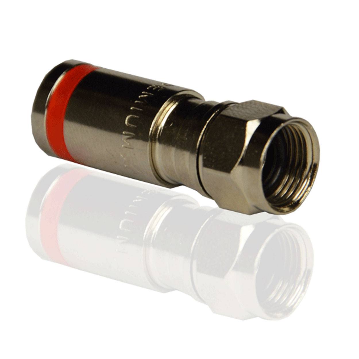 PremiumX 15m Sat Antennenkabel Digital Innenleiter REINES KUPFER mit F Kompressionsstecker XCon S3