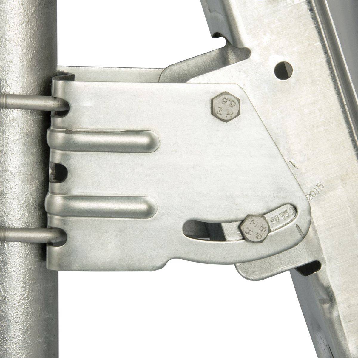 PremiumX Satelliten-Komplettanlage 100cm Satellitenschüssel Hellgrau Satellitenantenne Twin LNB F-Stecker, SAT bis 2 Teilnehmer