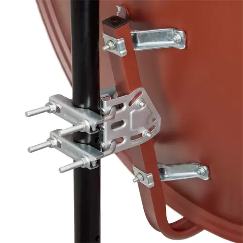 PremiumX Satelliten-Komplettanlage 80cm Satellitenschüssel Ziegelrot TV Satellitenantenne Quad LNB 8x F-Stecker, SAT für 4 Teilnehmer PremiumX Satelliten-Komplettanlage 80cm Satellitenschüssel Ziegelrot TV Satellitenantenne Quad LNB 8x F-Stecker, SAT für 4 Teilnehmer