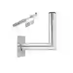 SkyRevolt 25cm Wandhalter Aluminium ALU Rohr 50mm für Satellitenschüssel Schraubensatz mit Dübel für Wandmontage SkyRevolt 25cm Wandhalter Aluminium ALU Rohr 50mm für Satellitenschüssel Schraubensatz mit Dübel für Wandmontage