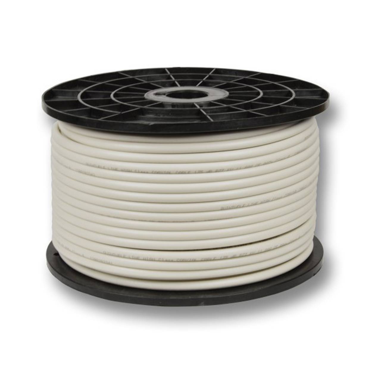 PremiumX 100m Koaxial Kabel Satkabel 135dB 5-fach Innenleiter REINES KUPFER Abisolierer 10x F-Stecker