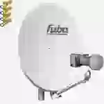 Fuba DAL 802 G + Twin LNB Sat Satelliten Anlage Schüssel DEK 217 2 Teilnehmer Alu Spiegel Grau für 2 Teilnehmer HDTV 4K 3D kompatibel Aluminium Fuba DAL 802 G + Twin LNB Sat Satelliten Anlage Schüssel DEK 217 2 Teilnehmer Alu Spiegel Grau für 2 Teilnehmer HDTV 4K 3D kompatibel Aluminium