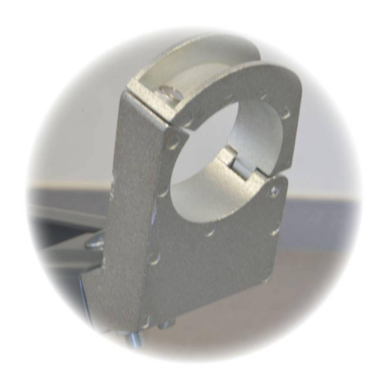 PremiumX Deluxe SAT Anlage 85cm Antenne Aluminium Anthrazit Satellitenschüssel Quattro LNB 5/8 Multischalter für 8 Teilnehmer