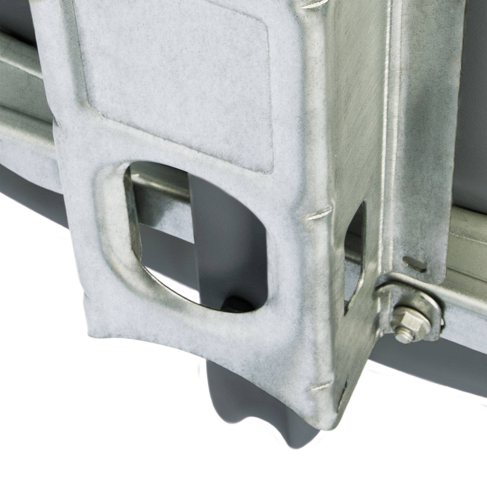 PremiumX Satelliten-Komplettanlage 100cm Satellitenschüssel Anthrazit Satellitenantenne Octo LNB F-Stecker, SAT bis 8 Teilnehmer