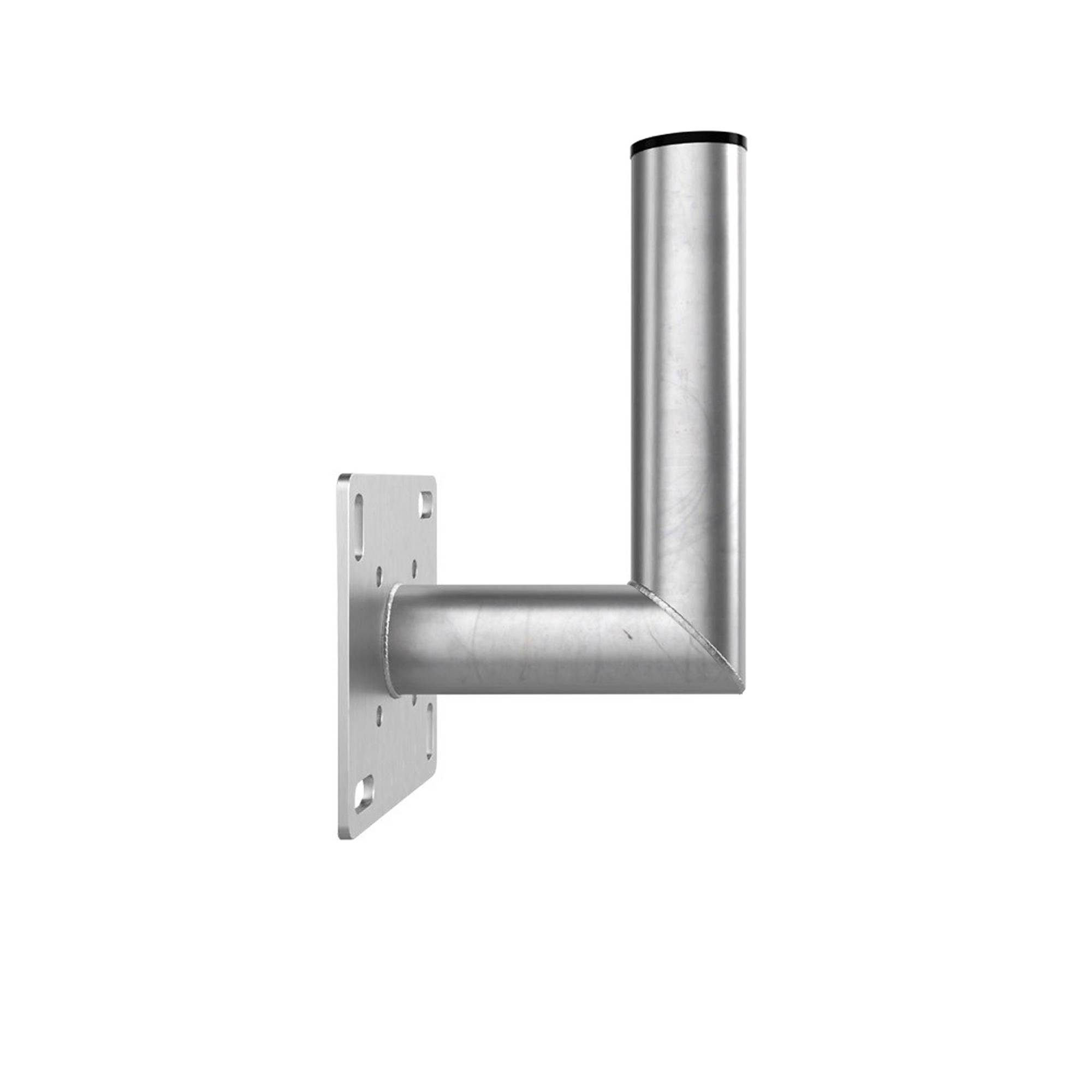 PremiumX 15cm Wandhalter ALU SAT Wandhalterung für Satellitenschüssel Aluminium Satelliten-Antenne Halterung Wand-Halter