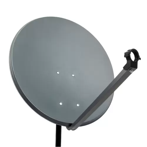 PremiumX Satelliten-Komplettanlage 60cm Anthrazit Satellitenantenne Satellitenschüssel Twin LNB Wandhalter 45cm ALU 4x F-Stecker PremiumX Satelliten-Komplettanlage 60cm Anthrazit Satellitenantenne Satellitenschüssel Twin LNB Wandhalter 45cm ALU 4x F-Stecker