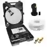 PremiumX mobile Camping SAT Anlage Satellitenschüssel Single LNB 10m Kabel 2x F-Stecker Tischhalter Masthalter Saugfuß im Koffer Camp Zubehör PremiumX mobile Camping SAT Anlage Satellitenschüssel Single LNB 10m Kabel 2x F-Stecker Tischhalter Masthalter Saugfuß im Koffer Camp Zubehör