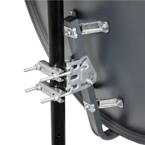 PremiumX Satelliten-Komplettanlage 60cm Satellitenschüssel Anthrazit Satellitenantenne SAT Quad LNB 8x F-Stecker bis 4 Teilnehmer PremiumX Satelliten-Komplettanlage 60cm Satellitenschüssel Anthrazit Satellitenantenne SAT Quad LNB 8x F-Stecker bis 4 Teilnehmer