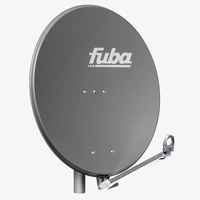 Fuba Satelliten-Komplettanlage DAL 800 A Satellitenantenne 80cm Anthrazit LNB Quad 8x F-Stecker SAT bis 4 Teilnehmer Fuba Satelliten-Komplettanlage DAL 800 A Satellitenantenne 80cm Anthrazit LNB Quad 8x F-Stecker SAT bis 4 Teilnehmer