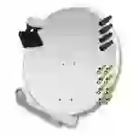 PremiumX Deluxe 85 Alu Antenne Digital SAT Schüssel in Hellgrau mit Quad Monoblock LNB 3° für 4 Teilnehmer Astra 19,2° Eutelsat 16° PremiumX Deluxe 85 Alu Antenne Digital SAT Schüssel in Hellgrau mit Quad Monoblock LNB 3° für 4 Teilnehmer Astra 19,2° Eutelsat 16°