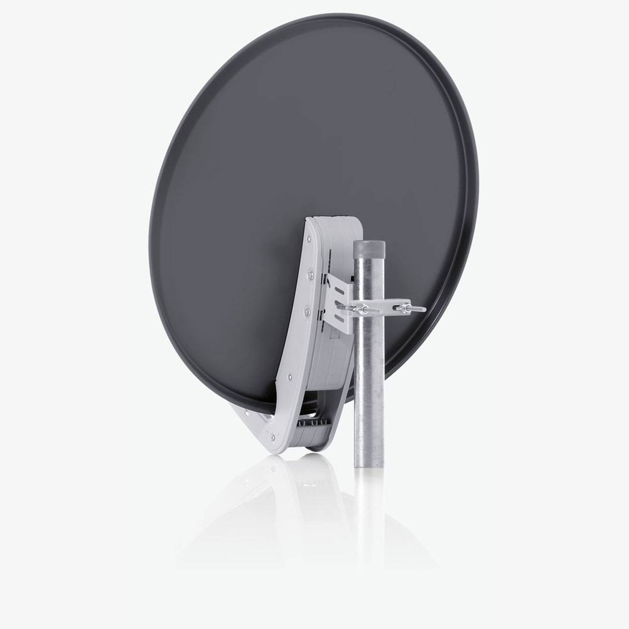 Fuba Set 4 Teilnehmer SAT Anlage DAA 650 A Parabolantenne Aluminium Schüssel PremiumX Quad LNB inkl. 8x F-Stecker