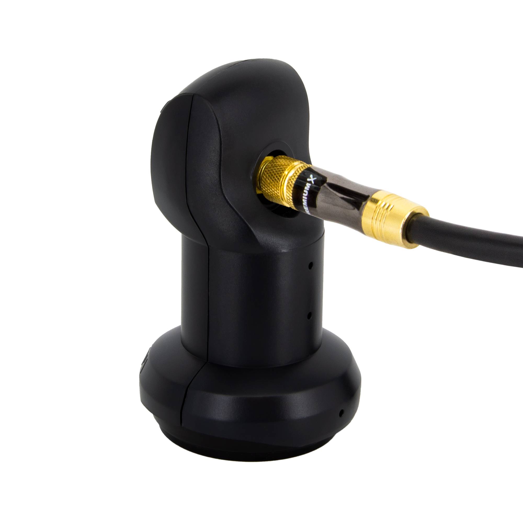 PremiumX Camping Satelliten Anlage Satellitenschüssel SAT-Finder Single LNB 10m Koaxial Kabel 2x F-Stecker kompakt im Koffer