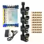 SkyRevolt SVC 17/8 Multiswitch 4 SAT 8 Anschlüsse Multischalter Satverteiler 4x PremiumX Multifeed 3° Slim Quattro LNB 45x F-Stecker SkyRevolt SVC 17/8 Multiswitch 4 SAT 8 Anschlüsse Multischalter Satverteiler 4x PremiumX Multifeed 3° Slim Quattro LNB 45x F-Stecker