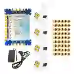SkyRevolt SVC 17/8 Satelliten Multiswitch 4 SAT 8 Anschlüsse Multischalter Satverteiler 4x PremiumX Quattro LNB 45x F-Stecker SkyRevolt SVC 17/8 Satelliten Multiswitch 4 SAT 8 Anschlüsse Multischalter Satverteiler 4x PremiumX Quattro LNB 45x F-Stecker