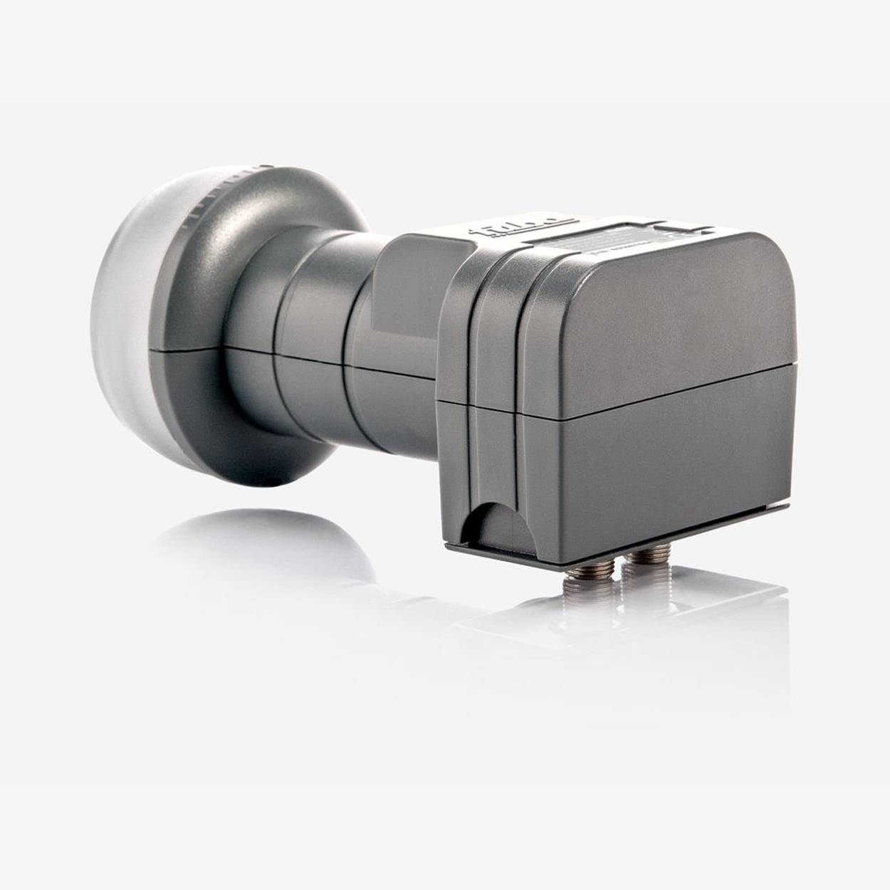 Fuba SAT-Anlage DAA 780 A Satellitenantenne 78cm Aluminium Anthrazit DEK 217 Twin LNB 4x F-Stecker