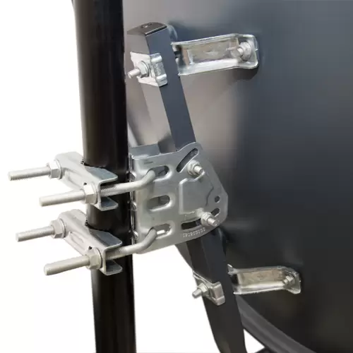 PremiumX Satelliten-Komplettanlage 80cm Satellitenschüssel Anthrazit Quad LNB 8x F-Stecker, SAT für 4 Teilnehmer PremiumX Satelliten-Komplettanlage 80cm Satellitenschüssel Anthrazit Quad LNB 8x F-Stecker, SAT für 4 Teilnehmer