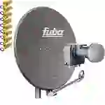Fuba DAL 804 A Sat Satelliten Anlage Alu Anthrazit Schüssel Quad LNB DEK 417 4 Teilnehmer HDTV 4K 3D kompatibel Fuba DAL 804 A Sat Satelliten Anlage Alu Anthrazit Schüssel Quad LNB DEK 417 4 Teilnehmer HDTV 4K 3D kompatibel