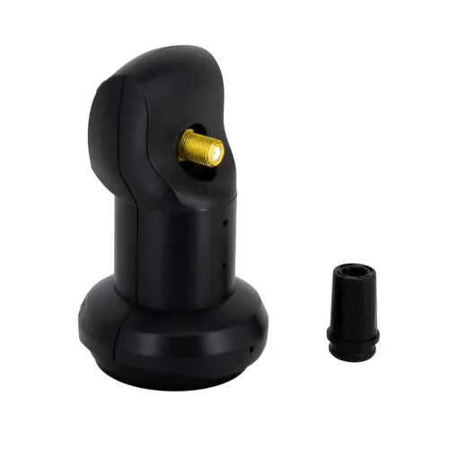 PremiumX Camping Sat Anlage 45cm Satelliten-Schüssel Antenne Single LNB 4K 10m Kabel 2x F-Stecker Dreibein Stativ Schwarz Wohnwagen PremiumX Camping Sat Anlage 45cm Satelliten-Schüssel Antenne Single LNB 4K 10m Kabel 2x F-Stecker Dreibein Stativ Schwarz Wohnwagen