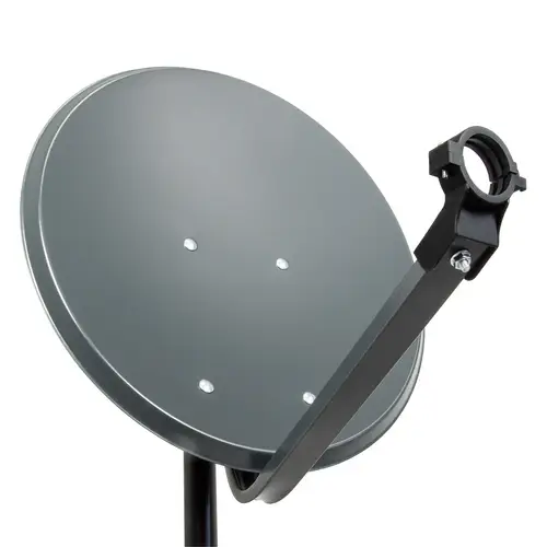 PremiumX Satelliten-Komplettanlage 45cm Anthrazit Satellitenantenne Satelliten-Schüssel SAT Twin LNB Wandhalter 45cm 4x F-Stecker PremiumX Satelliten-Komplettanlage 45cm Anthrazit Satellitenantenne Satelliten-Schüssel SAT Twin LNB Wandhalter 45cm 4x F-Stecker