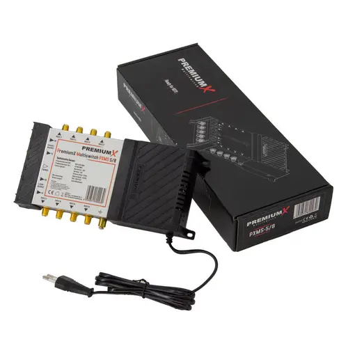 PremiumX Satelliten-Komplettanlage Fuba DAA 780 R Satellitenschüssel Alu Ziegelrot 5/8 Multischalter Quattro LNB 24x F-Stecker, 1 SAT 8 Teilnehmer PremiumX Satelliten-Komplettanlage Fuba DAA 780 R Satellitenschüssel Alu Ziegelrot 5/8 Multischalter Quattro LNB 24x F-Stecker, 1 SAT 8 Teilnehmer