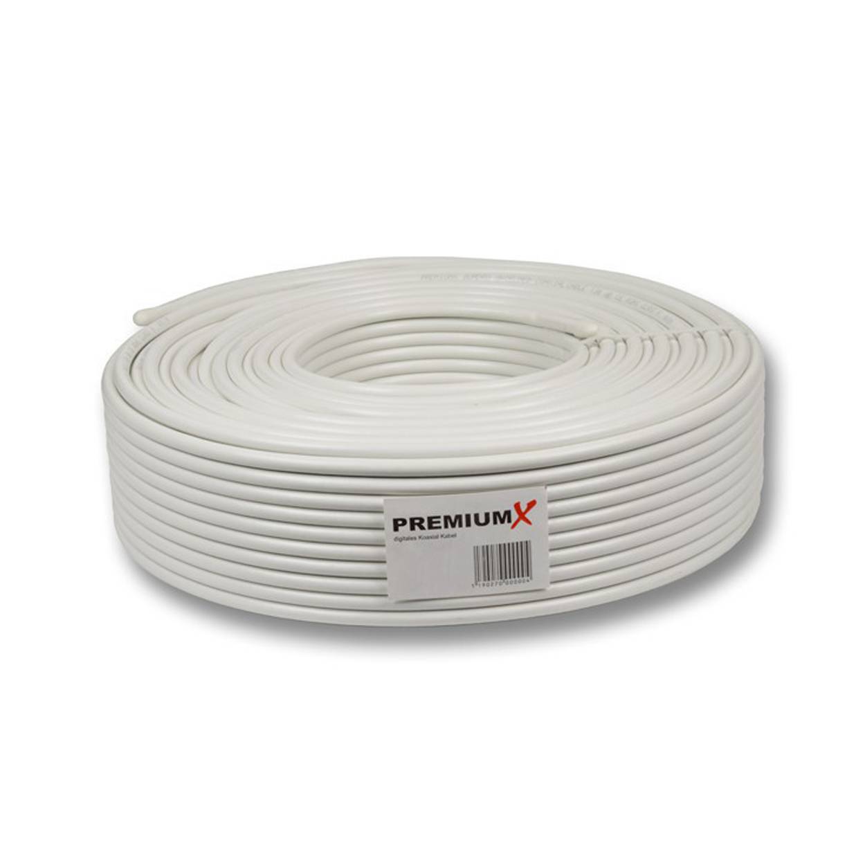 PremiumX Camping Satelliten-Komplettanlage 45cm Satelliten-Schüssel Antenne SAT Single LNB 10m Kabel 2x F-Stecker Dreibein-Stativ