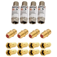 PremiumX 4x PXIL-10 Mini Inline Verstärker 20dB für SAT und DVB-T Leistungsverstärker 5-2500 MHz 4x F-Verbinder 8x F-Stecker 7mm PremiumX 4x PXIL-10 Mini Inline Verstärker 20dB für SAT und DVB-T Leistungsverstärker 5-2500 MHz 4x F-Verbinder 8x F-Stecker 7mm