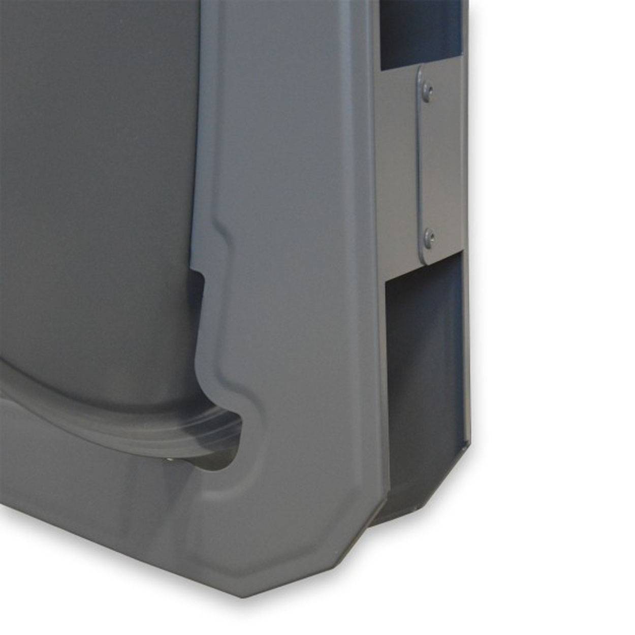 PremiumX DELUXE80 Aluminium 80cm Digital SAT Schüssel Spiegel in Anthrazit für HDTV HD+ 3D 4K Ultra + Monoblock Twin PXMB-6TW WE LNB 0,1dB Astra 19