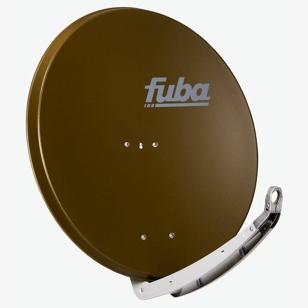 FUBA 1 Teilnehmer Astra Hotbird Digital SAT Anlage DAA 850 B ALU Braun PremiumX Single Monoblock LNB 2x F-Stecker 1x Tülle