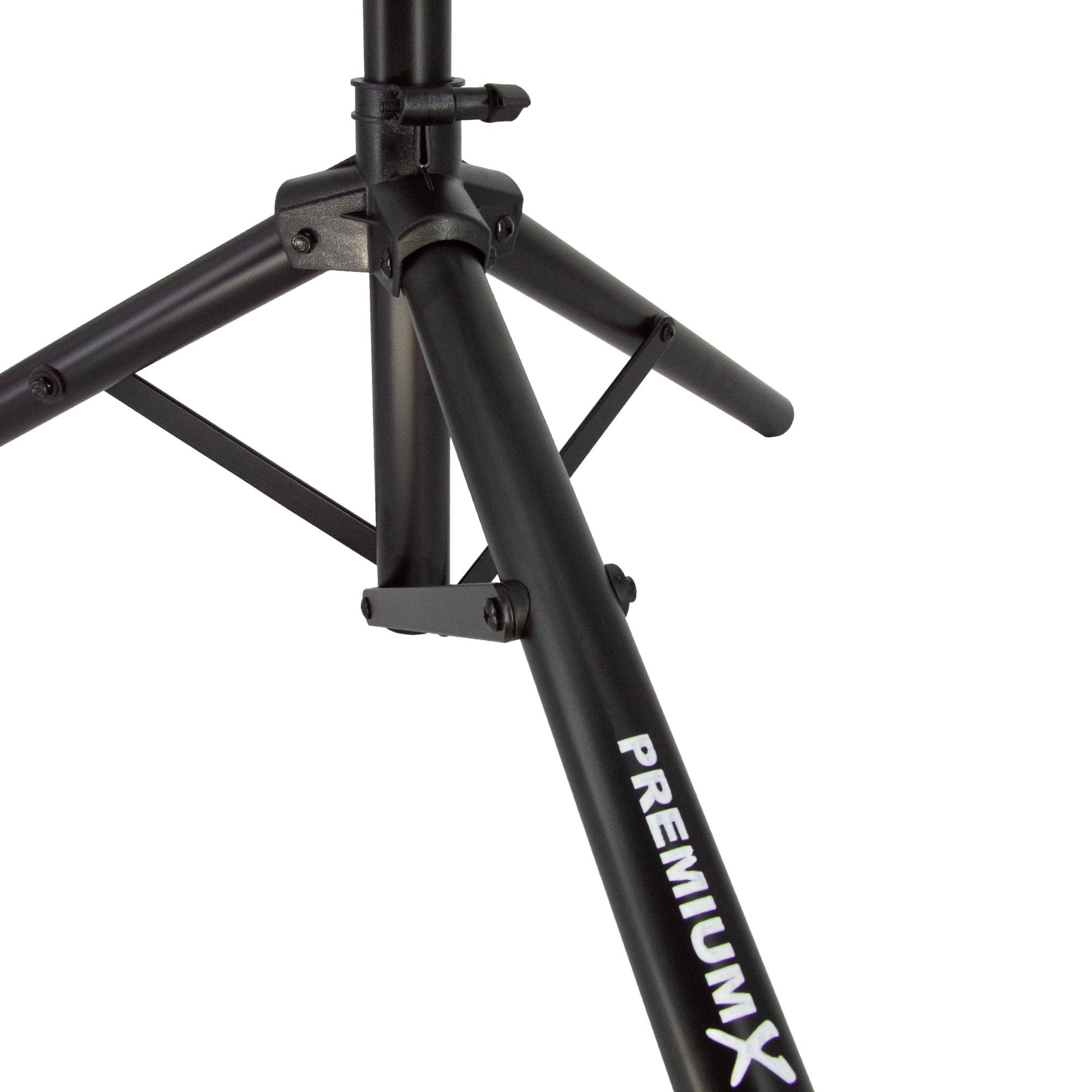 PremiumX BASIC Dreibein Stativ Stahl 120cm Ø 35mm Sat Dreibeinstativ für Satellitenschüssel – Ideal für Camping Balkon Terrasse als Tripod Stän