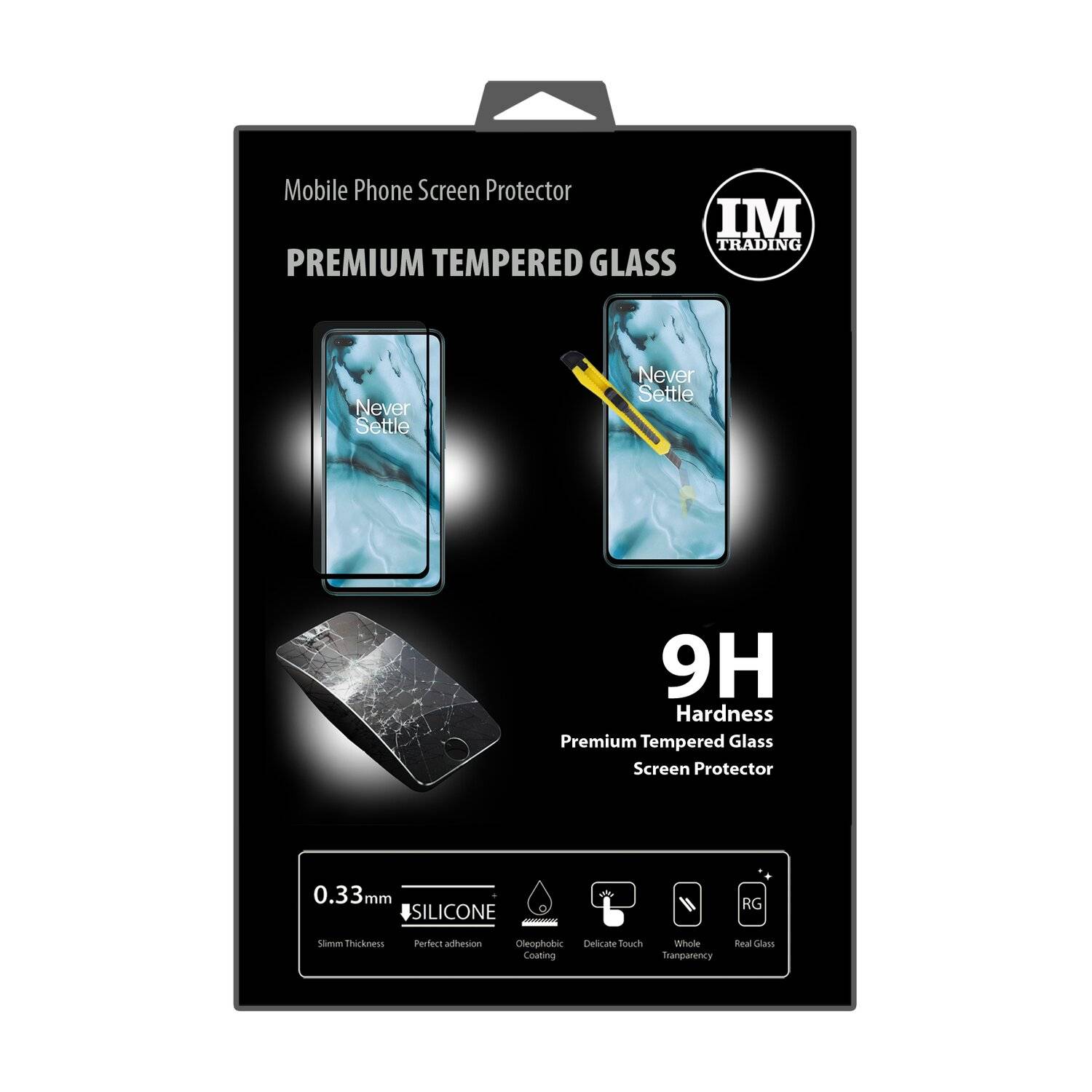 5D Schutz Glas kompatibel mit OnePlus Nord Curved Schutz Folie Vollständig Klebend und Abdeckung