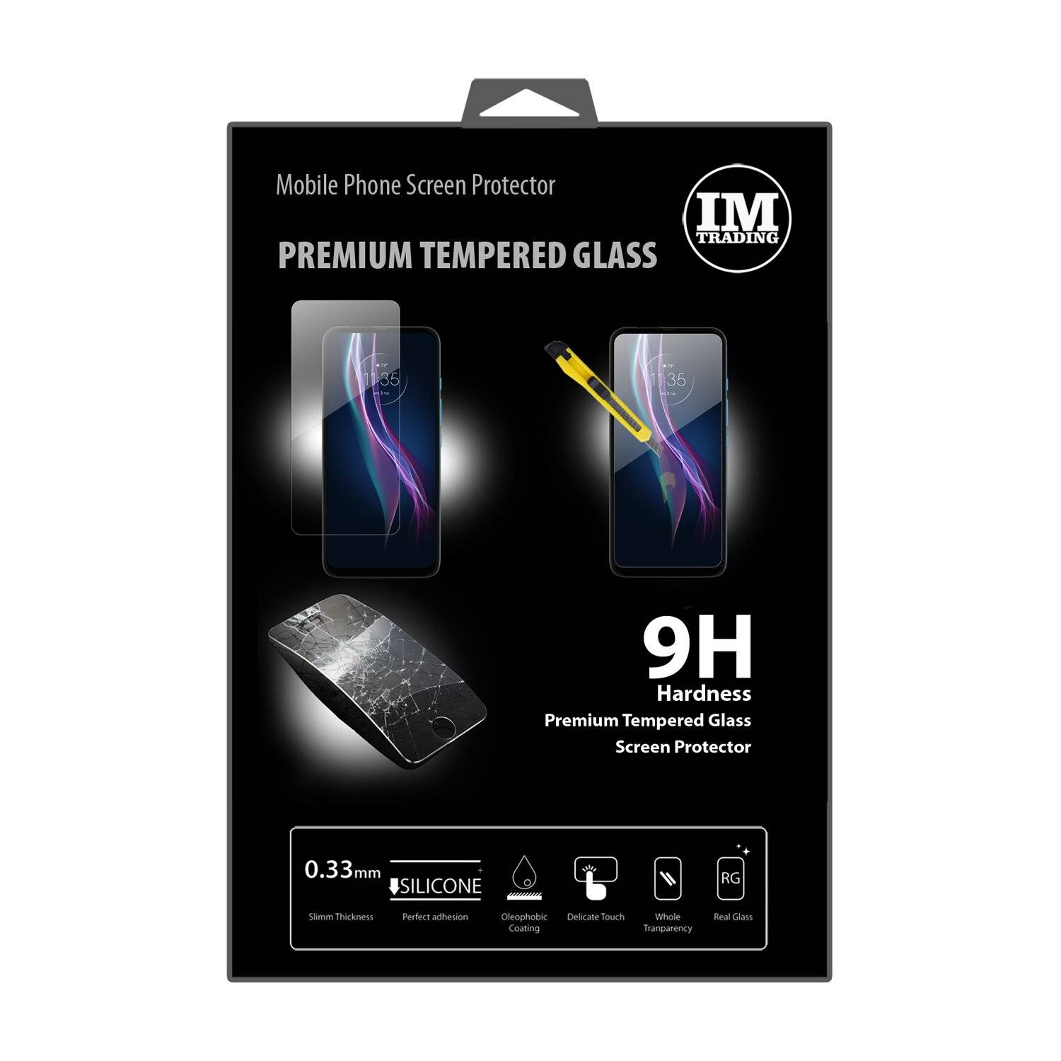 Schutzglas 9H MOTOROLA ONE FUSION PLUS Displayschutzfolie Schutzfolie Passgenau Glas