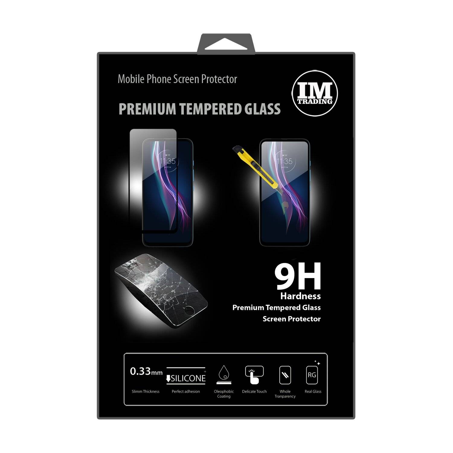 5D Schutz Glas MOTOROLA ONE FUSION PLUS Curved Schutz Folie Vollständig Klebend und Abdeckung