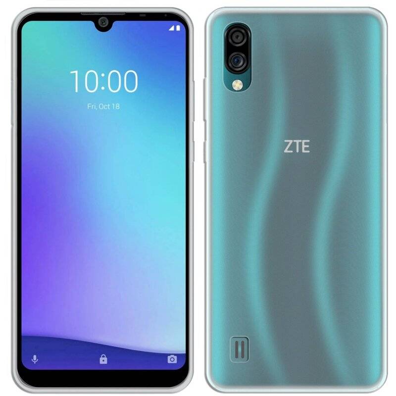 Silikon Hülle Basic ZTE BLADE A5 2020 Case TPU Soft Handy Cover Schutz Transparent