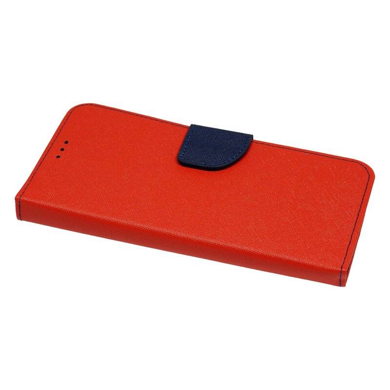 Buch Tasche "Fancy" XIAOMI REDMI NOTE 9 PRO Handy Hülle Schutzhülle mit Standfunktion, Kartenfach Rot