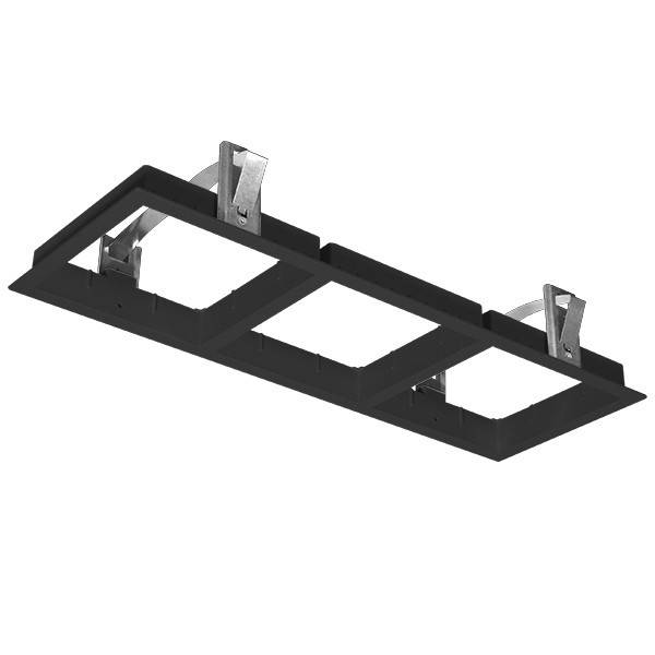 LTS Licht&Leuchten Einbaurahmen SCER 1.300 sw
