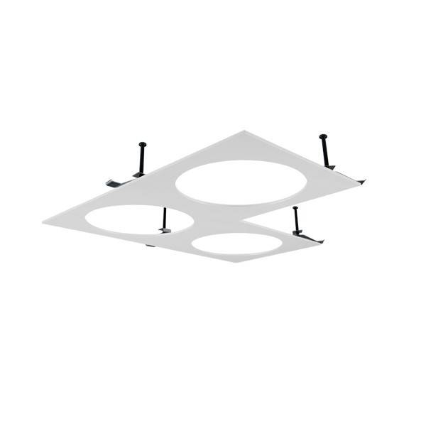 LTS Licht&Leuchten Einbau-Eckrahmen SCER 6.330 ws