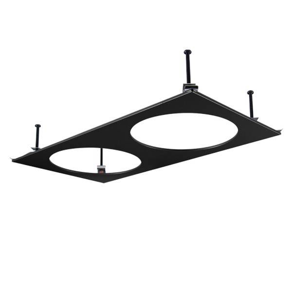 LTS Licht&Leuchten Einbaurahmen SCER 6.200 sw