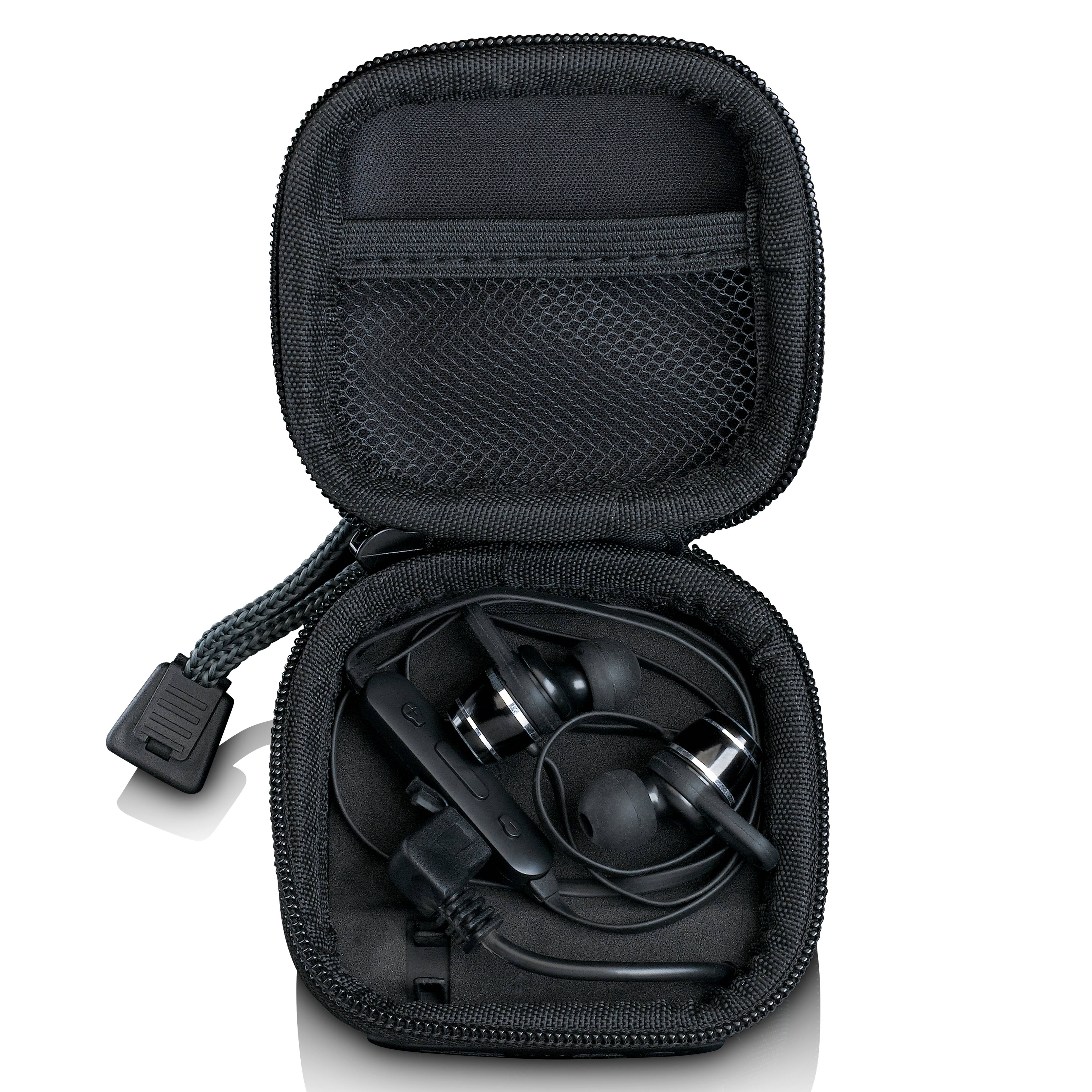 Lenco Tragetasche m.Powerbank PBC-10 Grey