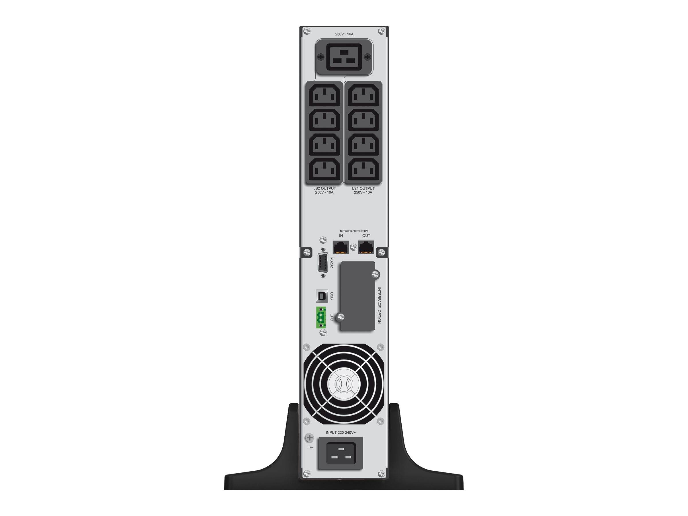 BLUEWALKER - PowerWalker VI 3000RT LCD - USV - Wechselstrom 220/230/240 V - 2.7 kW - 3000 VA - 9 Ah - RS-232, USB - Ausg